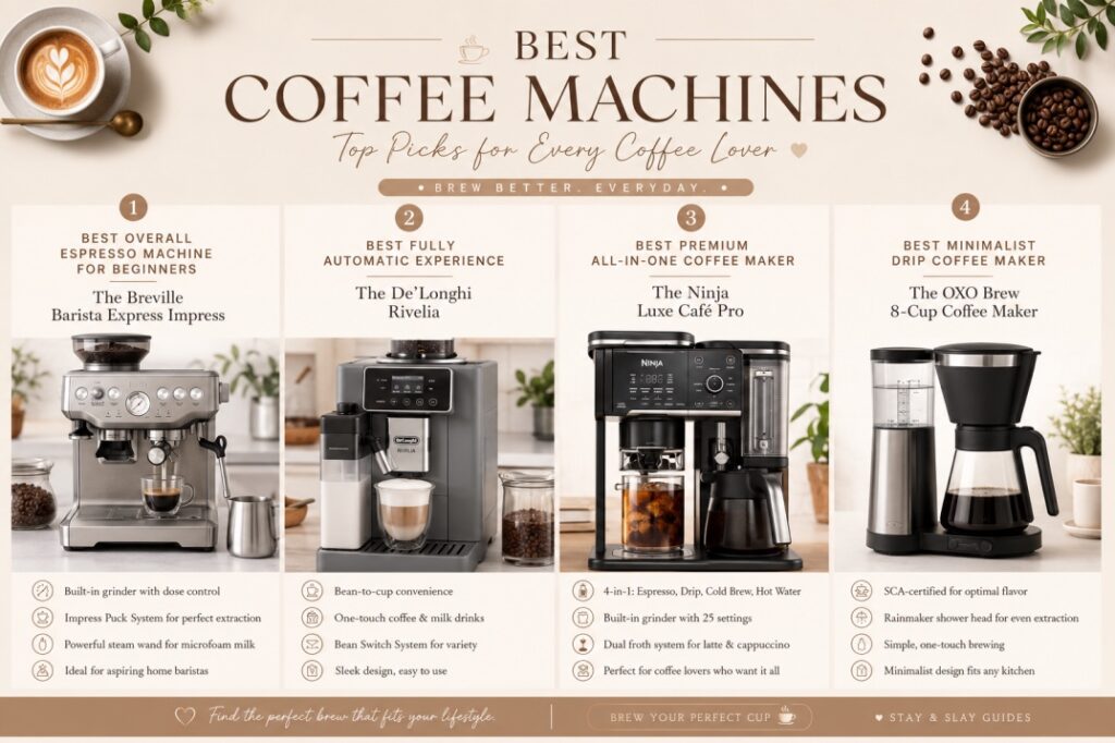 Best coffee machines
