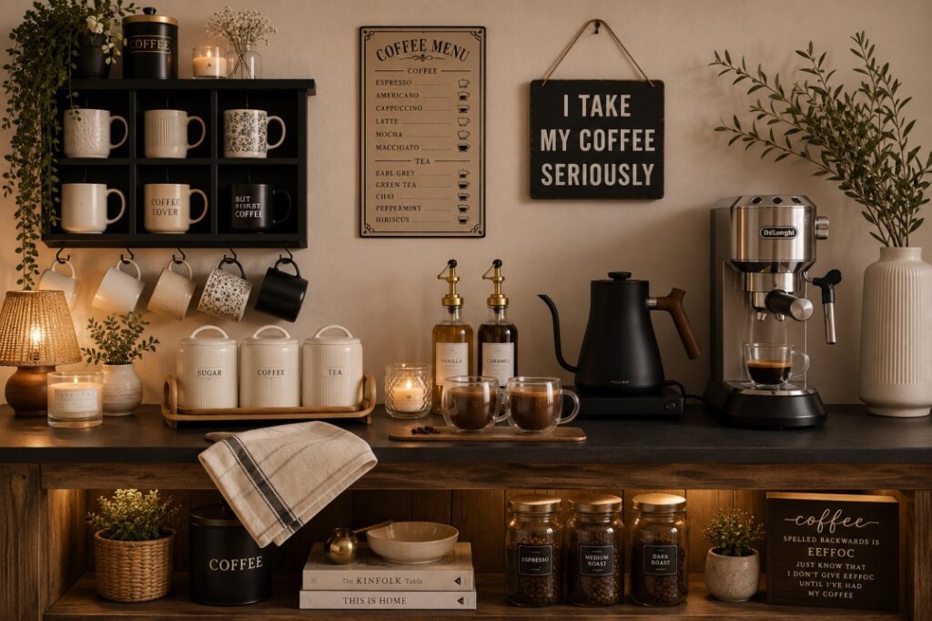 Coffee corner ideas