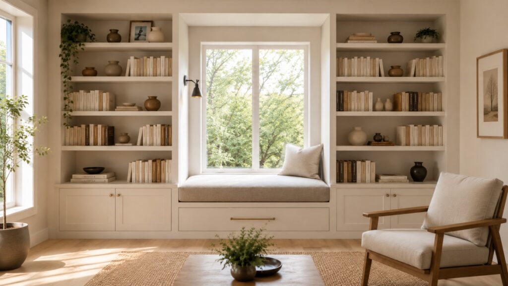 Affordable minimalist library